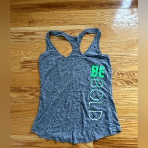 BE BOLD RACERBACK TANK